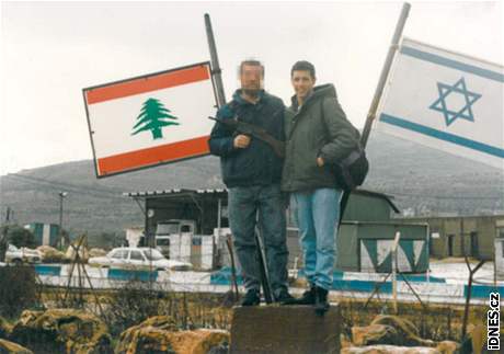 Pan A. na archivní fotografii z roku 1993 z výcviku v Izraeli.