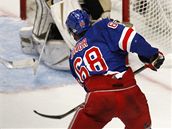 Jágr dává gól