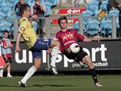 eské Budjovice - Teplice: Ondráek (vpravo) a Merzi