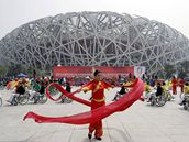 Peking - Pta�í hnízdo, stadion pro olympijské hry