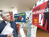 Odborá�i p�edstavili billboardovou kampa� proti reformám.