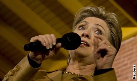 Hillary Clintonov na shromdn v High Pointu v Severn Karolin