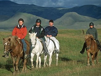 Na koních na Islandu