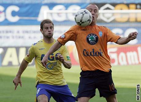 Teplice - Mladá Boleslav: Ivo Táborský, Vlastimil Vidlika