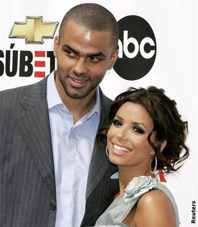 pedávání cen Alma - Eva Longoria a Tony Parker