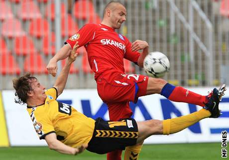 Brno - Liberec: Koál  (vlevo) a T. Doek