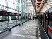 Otevení nových stanic na trase C praského metra (8.5.2008)