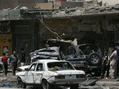 Sebevraedný útok v Iráku