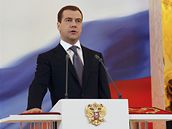 Dmitrij Medvedv skld prezidentsk slib