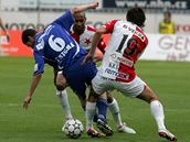 Olomouc - Slavia: Ladislav Onofrej a Matej Kraj�ík