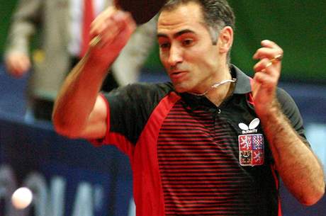 Petr Korbel pi kvalifikaním turnaji v Budapeti.