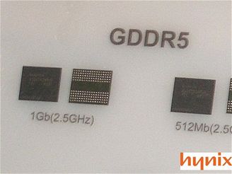 GDDR5 Hynix (pomalej)