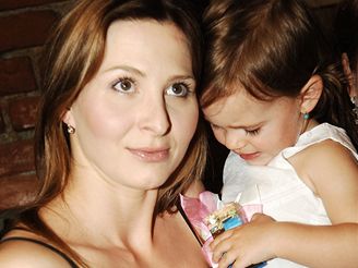 Ivana Gottová a její dvouletá dcera Charlotte Ella 