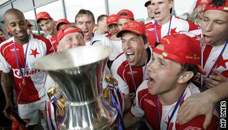 Slavia: oslava titulu 2007/2008