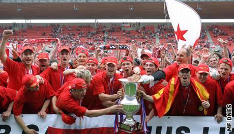 Slavia: oslava titulu