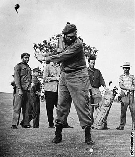 Fidel Castro hrál golf jen jednou v ivot.