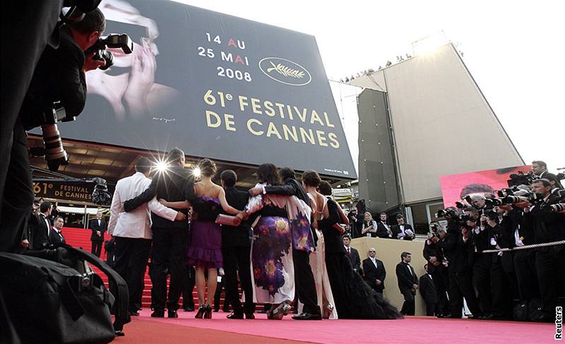 Cannes 2008 - ped festivalovým palácem