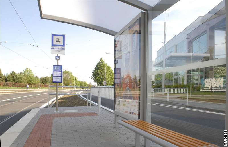 Nová tramvajová zastávka