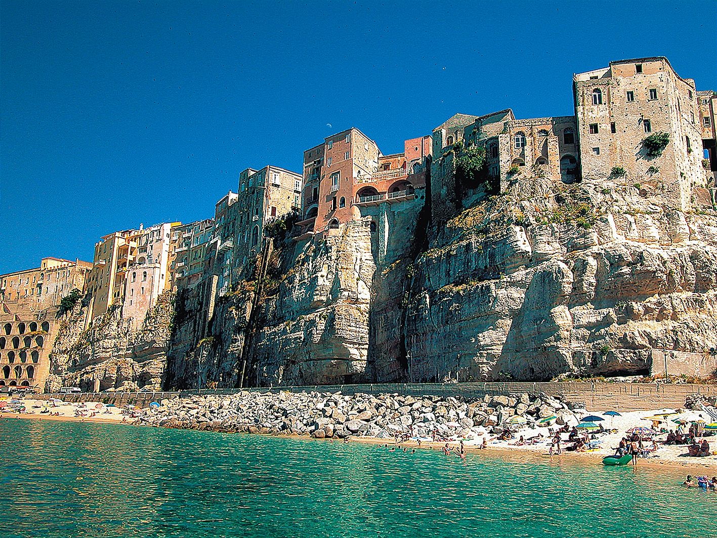 Itálie, Capo Vaticano - ilustraní foto