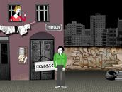 Flashová hra Ghettout se snaí mladým lidem piblíit sloitý ivot v sociáln vylouené lokalit