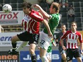 Jablonec - �i�kov: Demjan (vlevo) a Homola