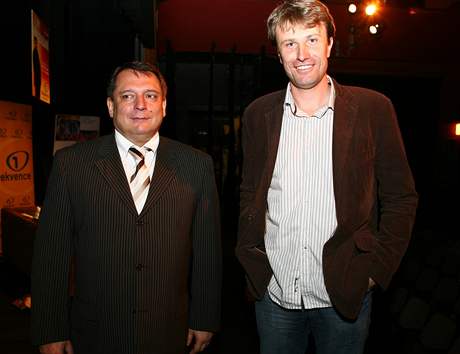 Pavel Poulíček a Jiří Paroubek 