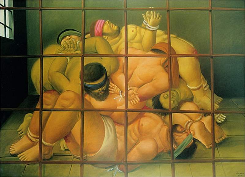 Fernando Botero: Abu Ghraib 57