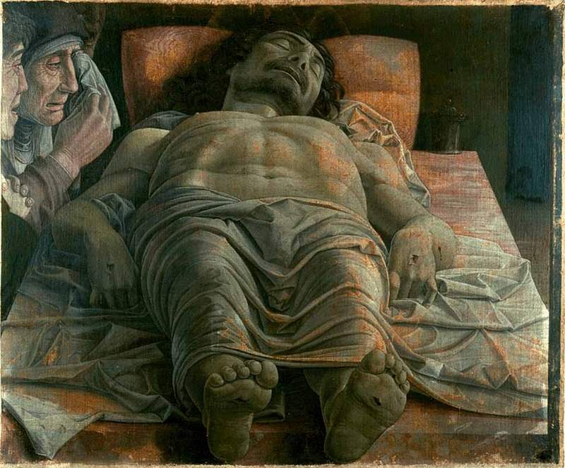 Andrea Mantegna: Mrtvý Kristus