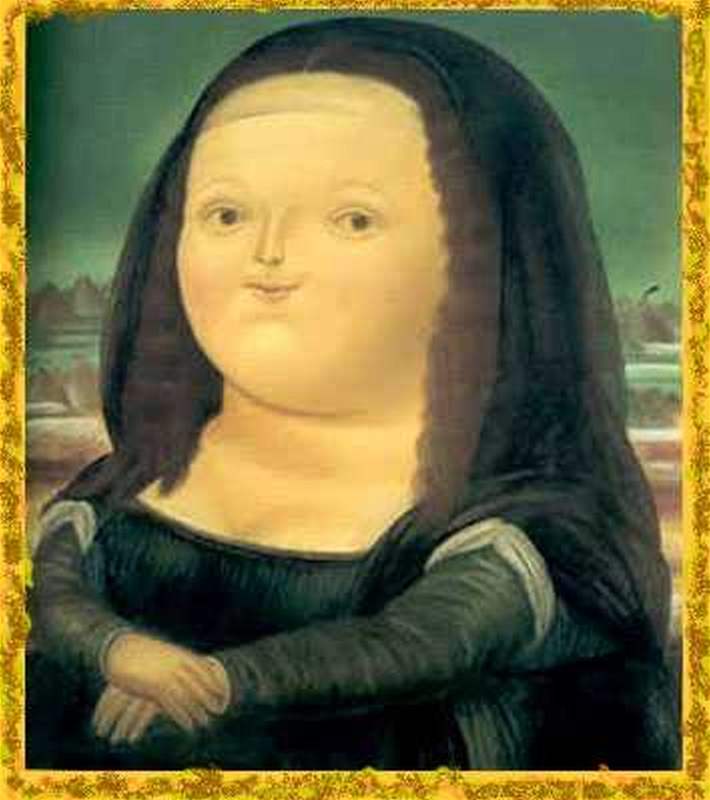 Fernando Botero: Mona Lisa
