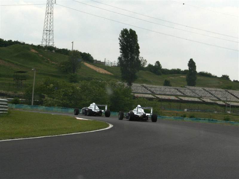 Jízdy monopostem Formula BMW na maarském Hungaroringu