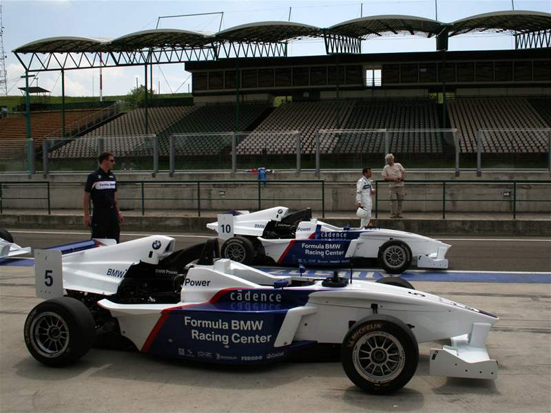 Jízdy monopostem Formula BMW na maarském Hungaroringu