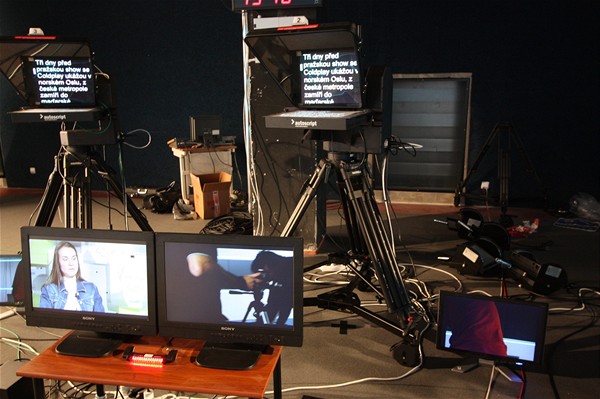 Studio zpravodajstv TV Z1 
