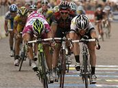 Daniele Bennati (vlevo),  Giro d'Italia
