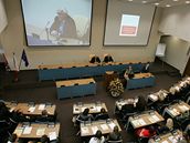 St�edo�kol�tí studenti, se kterými prezident debatoval, se ptali i na kontroverzní témata.