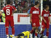 Turecko - smutek po inkasovaném gólu