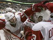 Radost hokejist� Detroitu