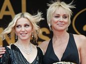 Madonna a Sharon Stone  Cannes 2008