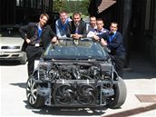 Student Roadster - automobil vyvinutý studenty Fakulty strojní Univerzity v Lublani