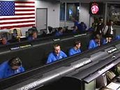 �ídící st�edisko NASA p�ed p�istáním sondy Phoenix na Marsu