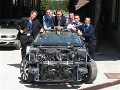 Student Roadster - automobil vyvinut studenty Fakulty strojn Univerzity v Lublani