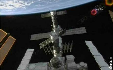 mezinárodní vesmírná stanice ISS s nový modulem Harmony