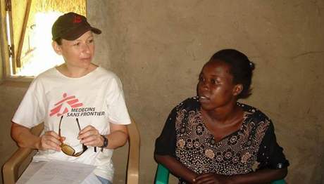 Katarina Karaszová pracovala v Ugand devt msíc jako psycholoka