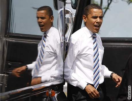 Barack Obama navtívil v nedli v Chicagu lékae kvli bolesti kyle.