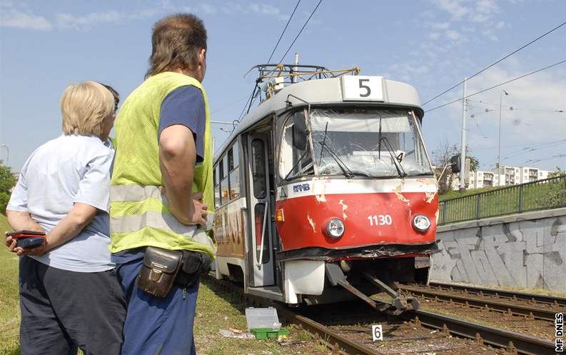 Pi sráce tramvají v brnnských Bohunicích bylo zranno est lidí