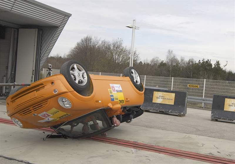 Crashtest Mini Cabrio