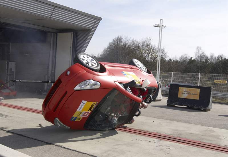 Crashtest Citroënu Pluriel