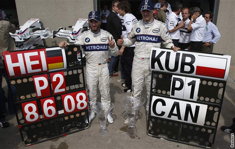 Tým BMW-Sauber, Kubica, Heidfeld