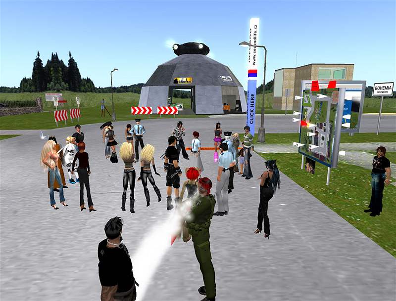 eská policie ve virtuálním svt Second Life