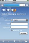 iPhone Meebo