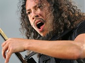 Koncert kapely Metallica - kytarista Kirk Hammett